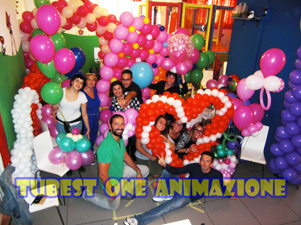 Corso di allestimento con palloncini