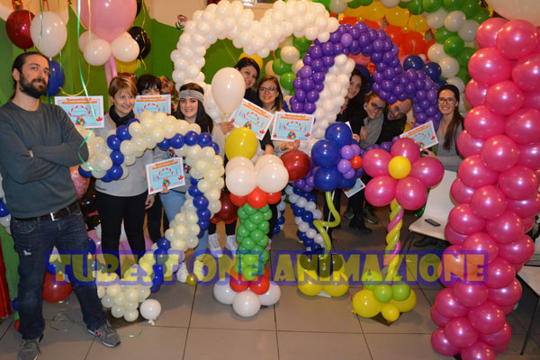 Corso di allestimento con palloncini