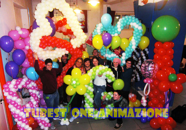 Corso di allestimento con palloncini