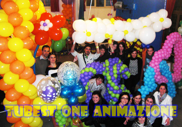 Corso di allestimento con palloncini