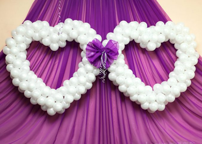 Palloncini per matrimoni