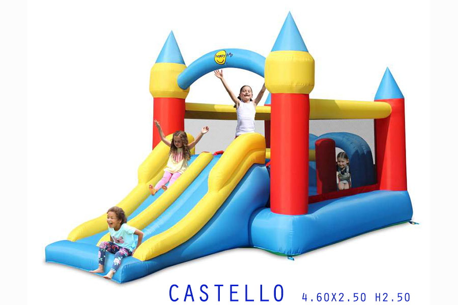 NOLEGGIO GONFIABILE CASTELLO 4.60X2.5H2.50