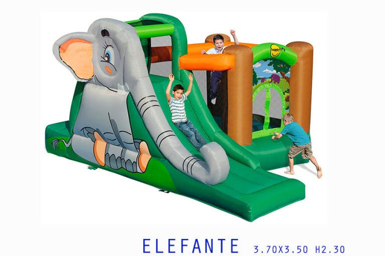 NOLEGGIO GONFIABILE ELEFANTE 3.70X3.5H2.30