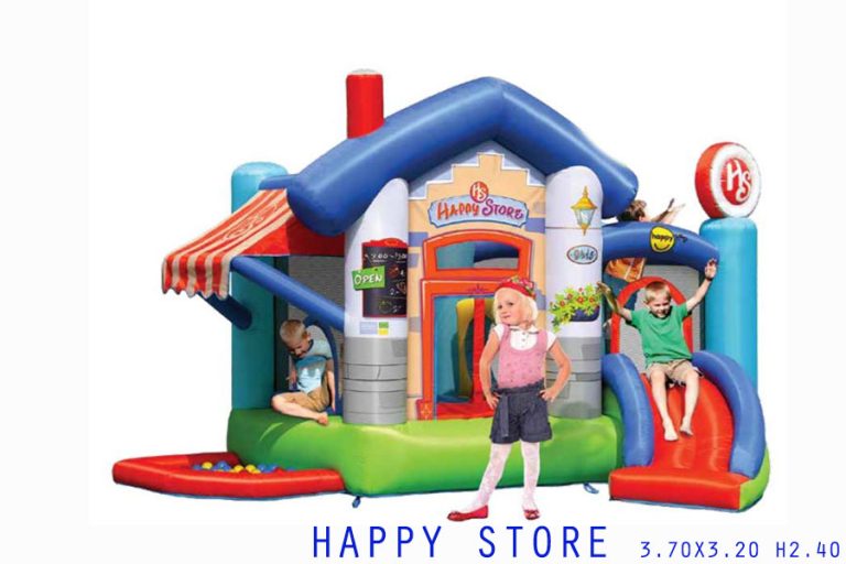 NOLEGGIO GONFIABILE HAPPY STORE 3.70X3.2H2.40