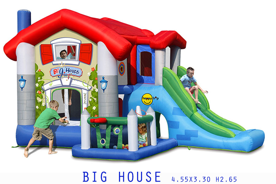 NOLEGGIO GONFIABILE BIG HOUSE 4.55X3.30H2.65