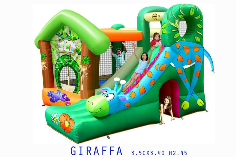 NOLEGGIO GONFIABILE GIRAFFA 3.50X3.4H2.45