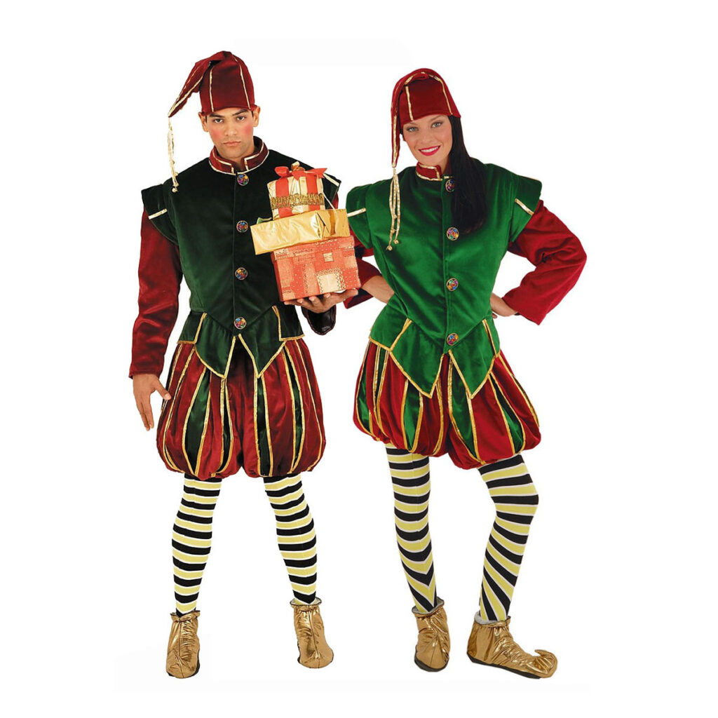 Elfi di Babbo Natale per eventi di Natale con animazione
