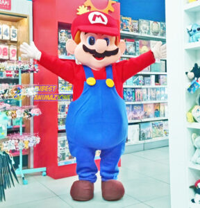 mascotte supermario per feste ed eventi con animazione