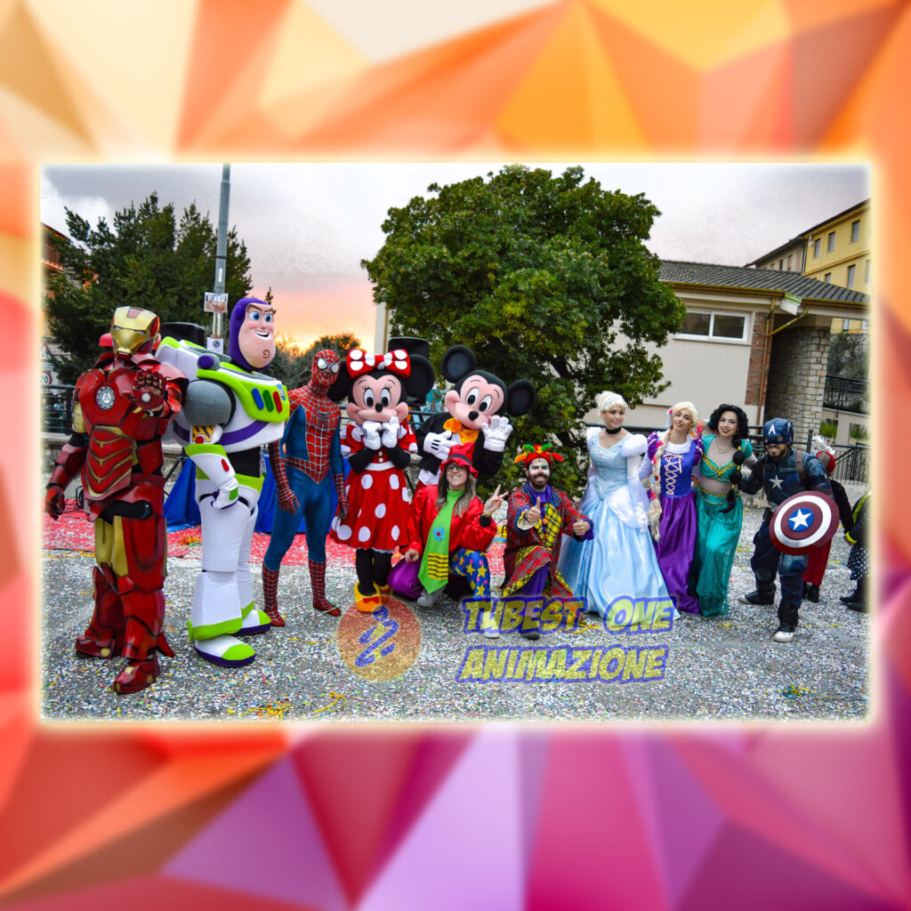 cosplay principesse e supereroi per feste ed eventi a Roma