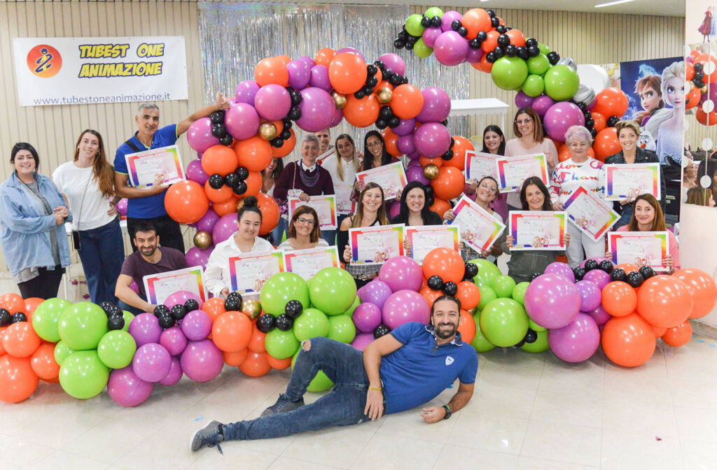 Corso Balloon art base e avanzato organic con istruttori professionisti Balloon artist