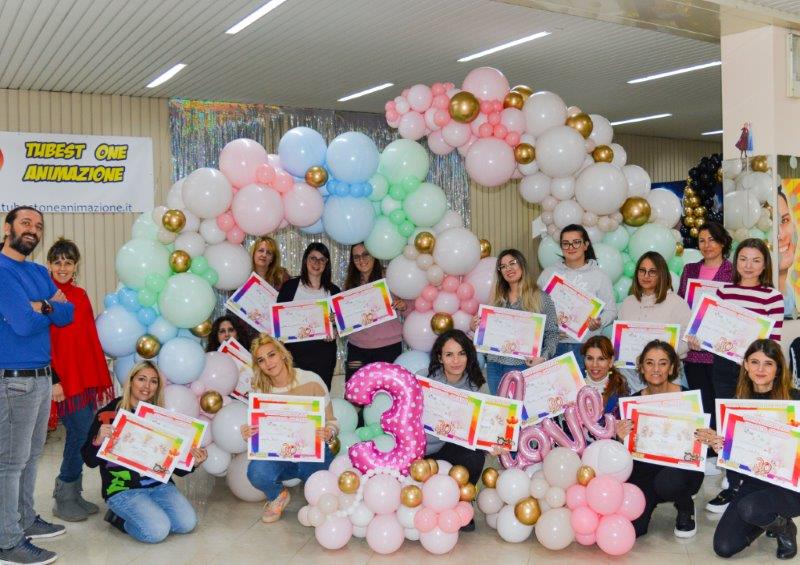 Corso avanzato di palloncini per diventare professionisti del settore specializzati in balloon art